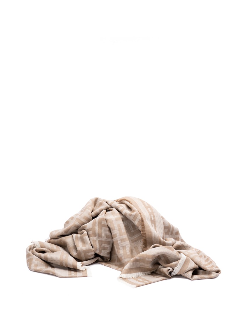 Fendi Denim Effect Shawl