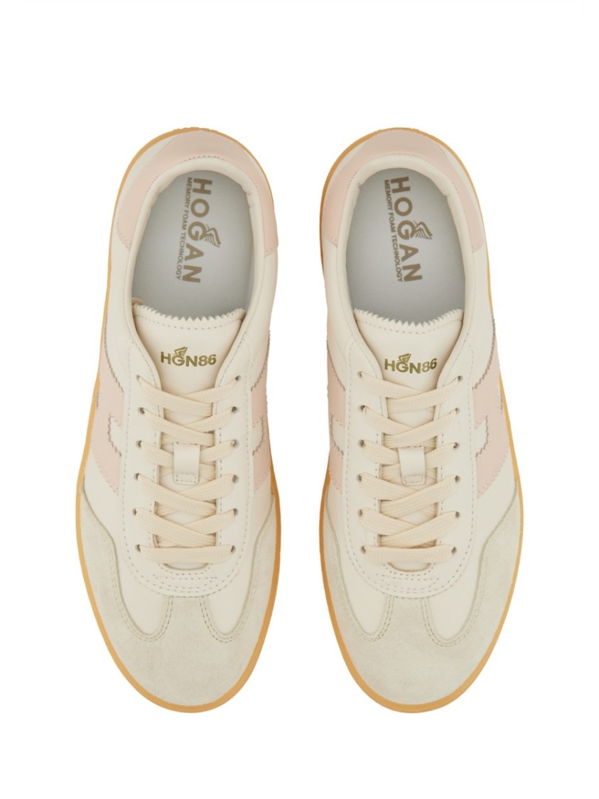 Shop Hogan "cool" Sneaker In Yellow