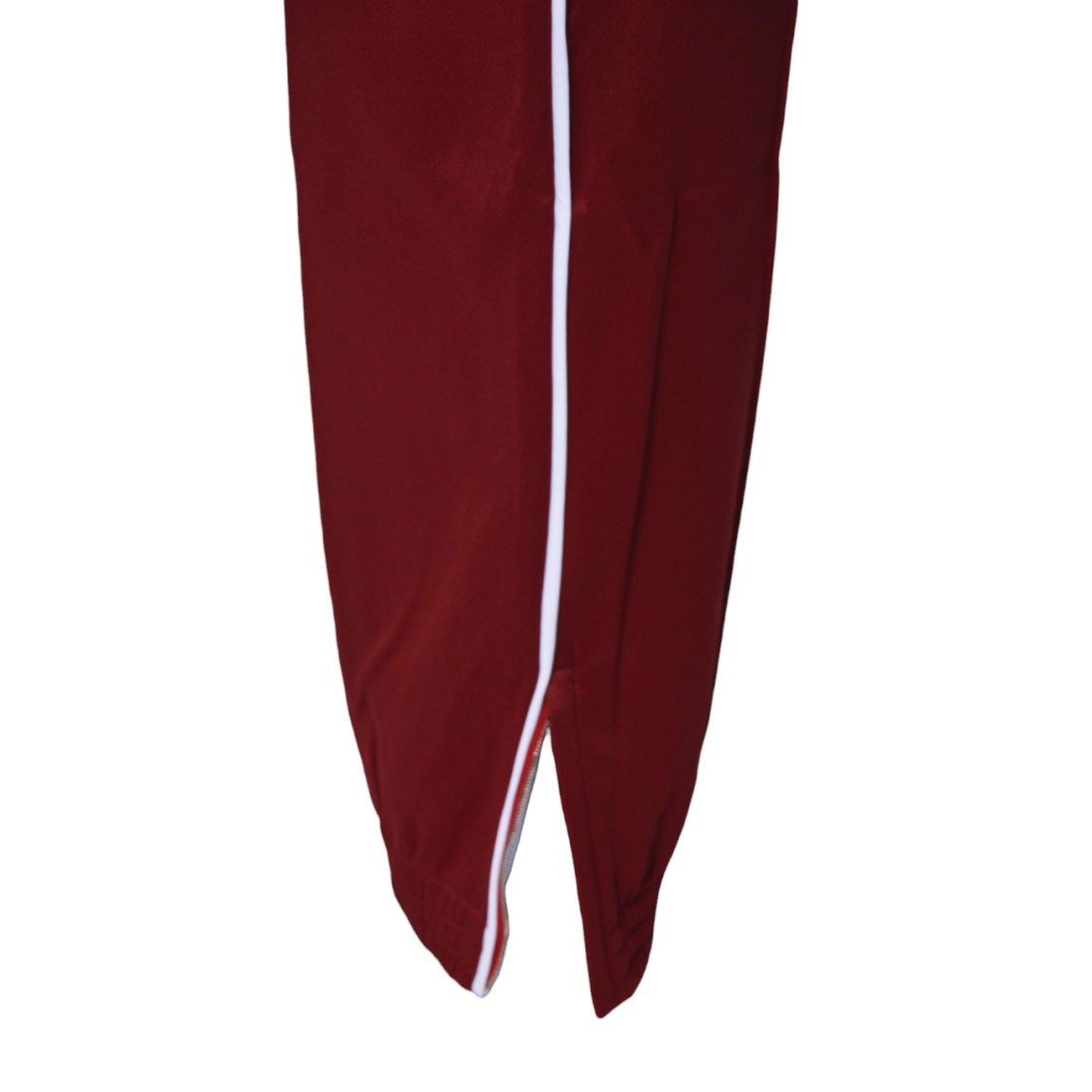 WALES BONNER WALES BONNER ESSENCE PANTS IN BORDEAUX JERSEY