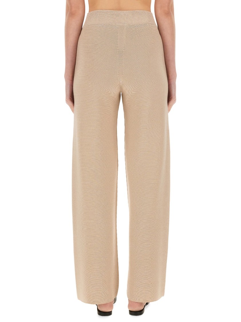 Shop Fabiana Filippi Relaxed Wide-leg Pants In Neutrals