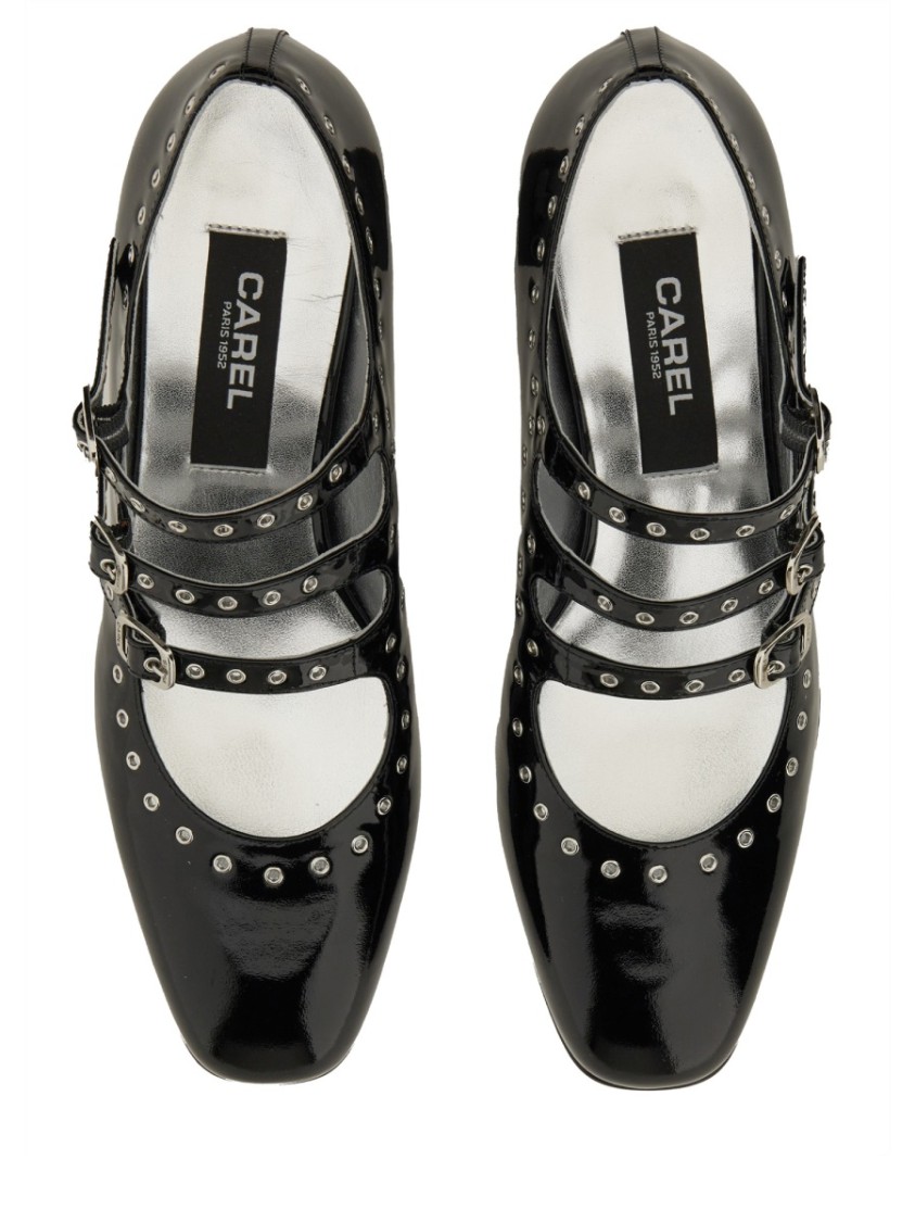 Shop Carel Paris Mary Jane "camden" Pumps In Black
