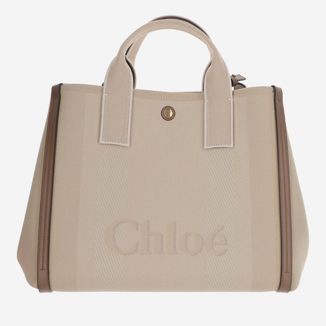 CHLOÉ CHLOÉ CARRY CANVAS TOTE BAG
