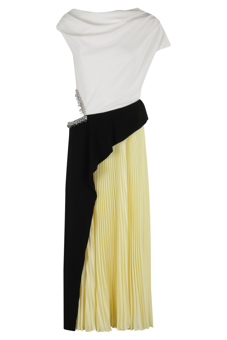 Simkhai Andromeda Sleeveless Midi Dress In White