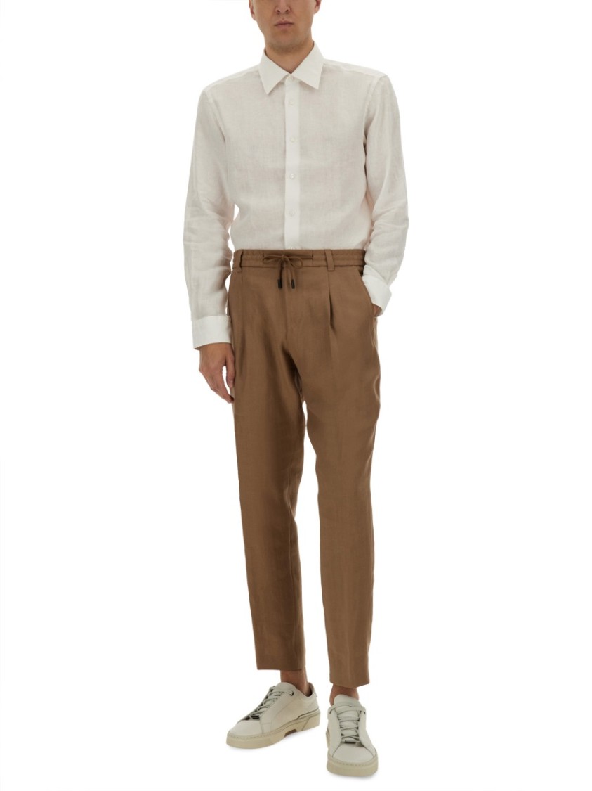 BOSS CAMEL BOSS CAMEL "L-HAYS-KENTW-C-252" SHIRT 