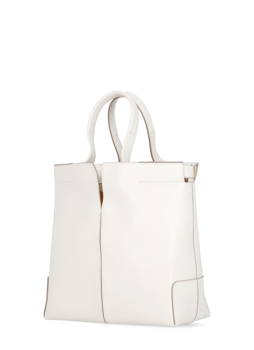 TOD'S TOD'S IVORY LEATHER BAG