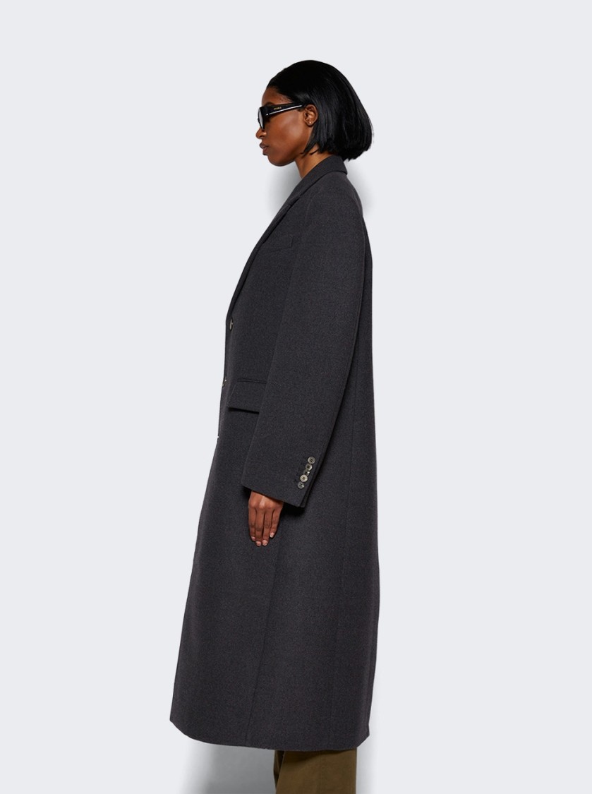 WARDROBE.NYC WARDROBE.NYC SINGLE BREASTED OVERSIZED COAT WITH DEFINED SHOULDERS