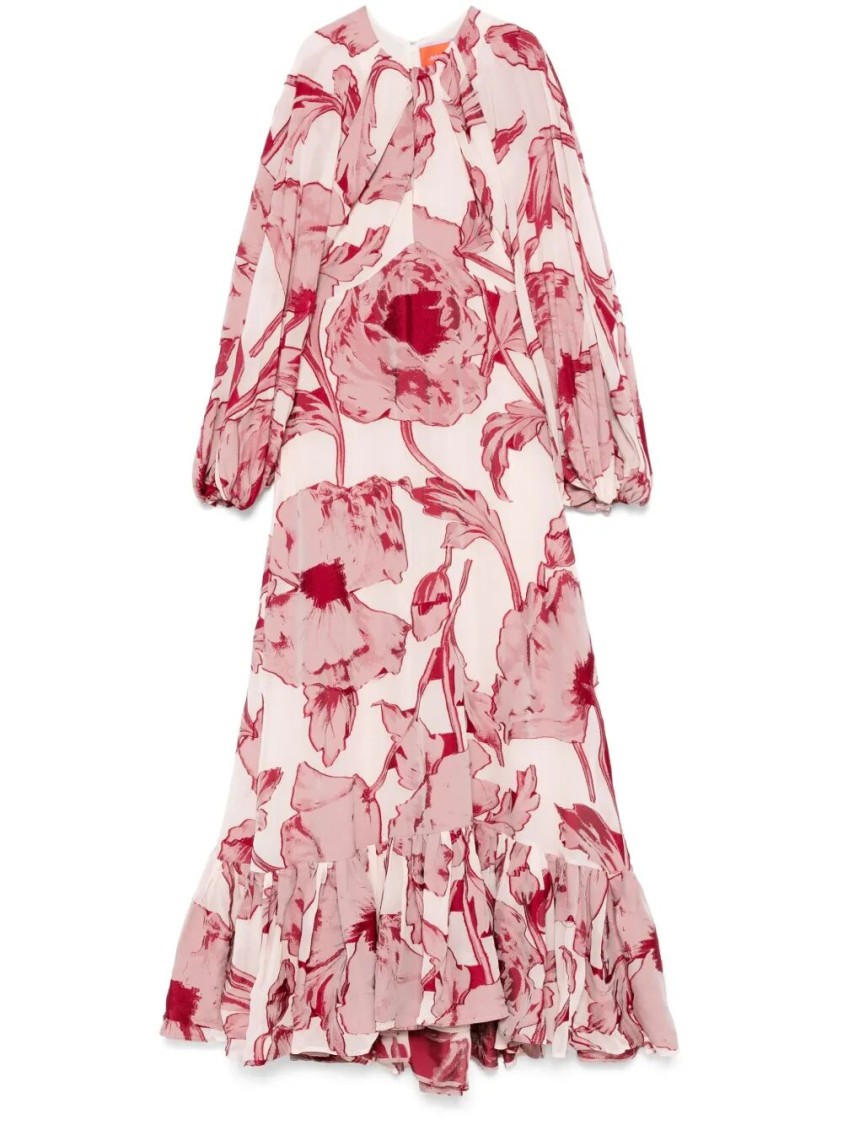 La Doublej Floral Maxi Dress