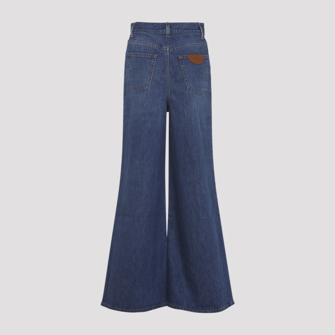 Chloé High-waist Wide-leg Denim Jeans In Blue