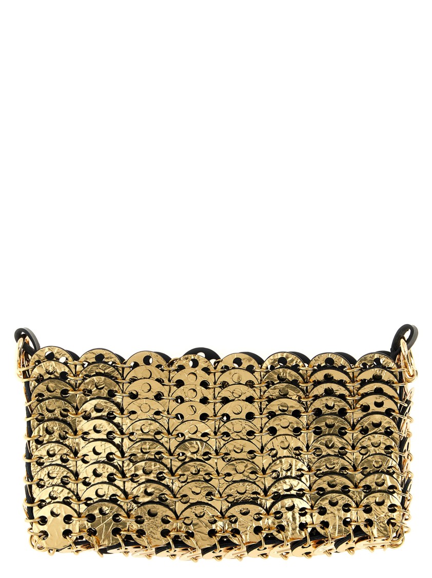 Rabanne Paco '1969 Nano Flip' Reversible Shoulder Strap In Black