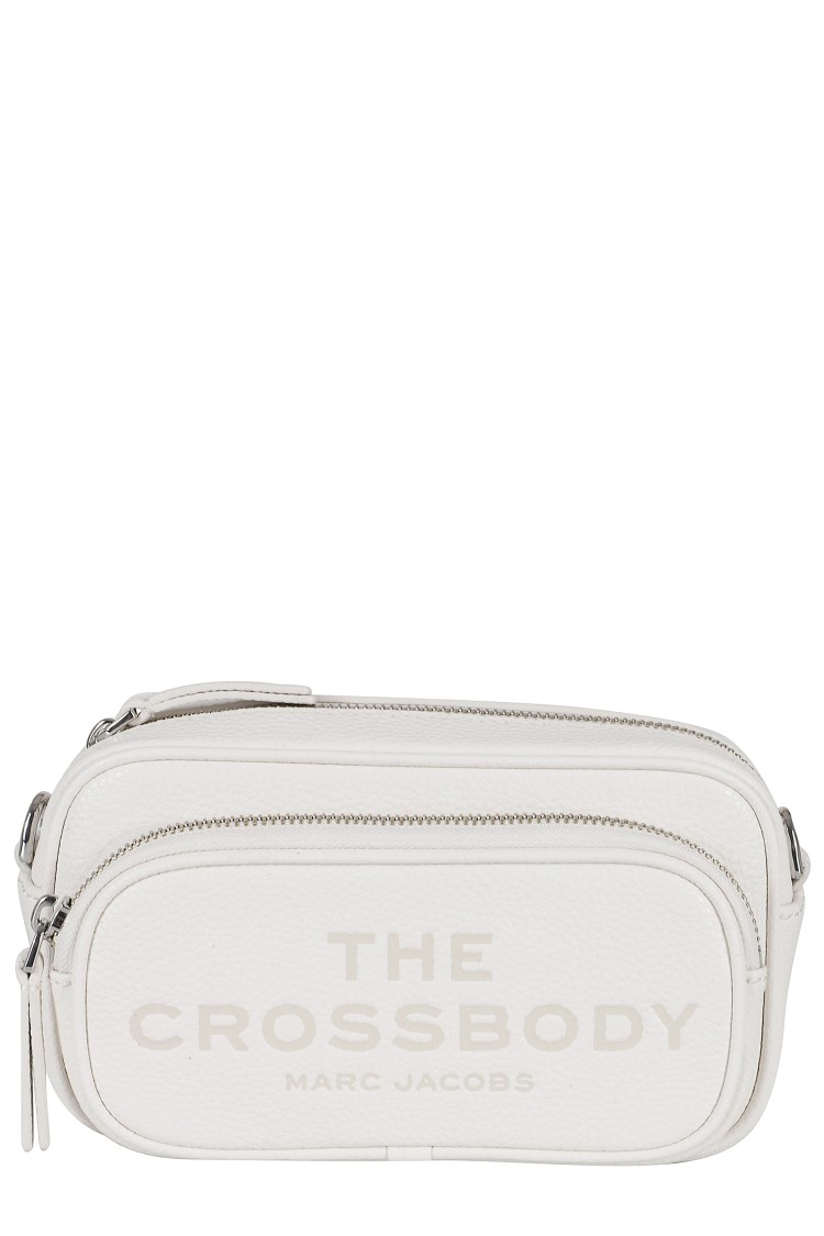 Marc Jacobs The Adjustable Textured Crossbody Bag In White