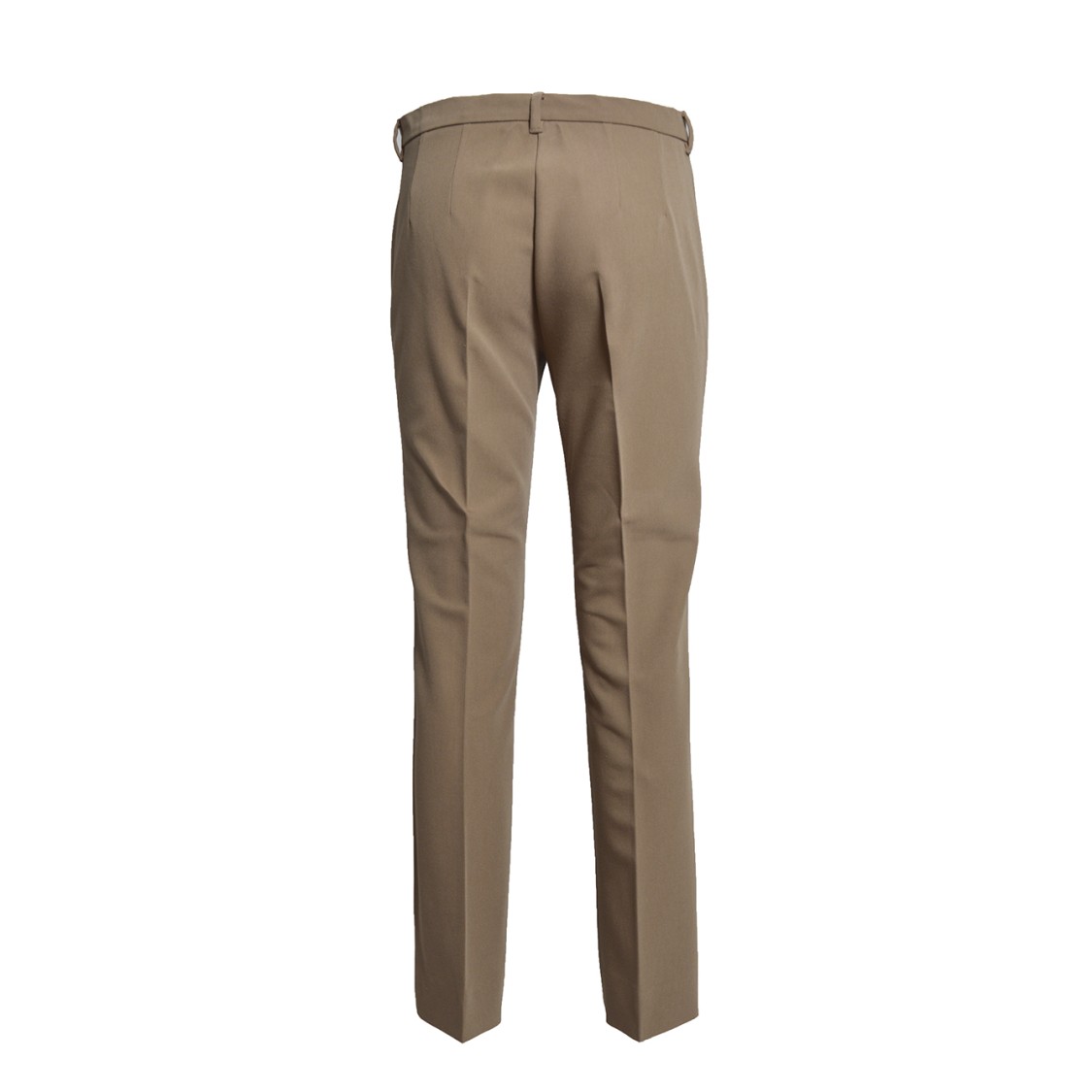 MAX MARA MAX MARA FATINA TROUSERS IN BROWN COTTON AND VISCOSE '