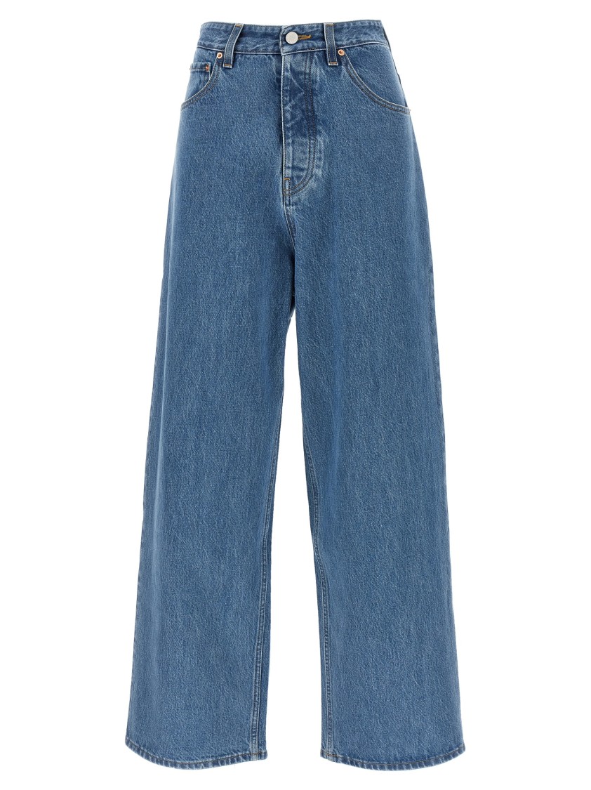 Vetements High-waisted Denim Jeans In Blue