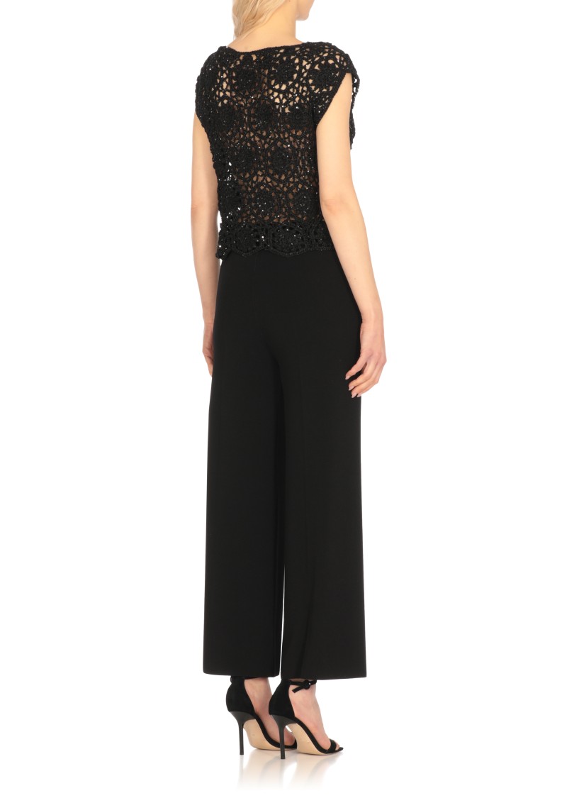 Antonelli Black Iago Knit Top