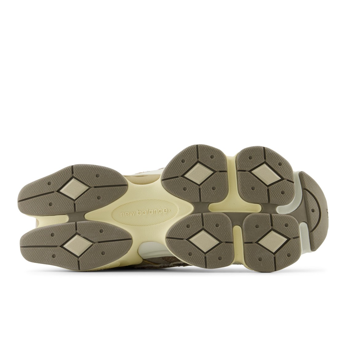 New Balance Suede And Tech Fabric Multicolor Low Top Sneaker In Brown