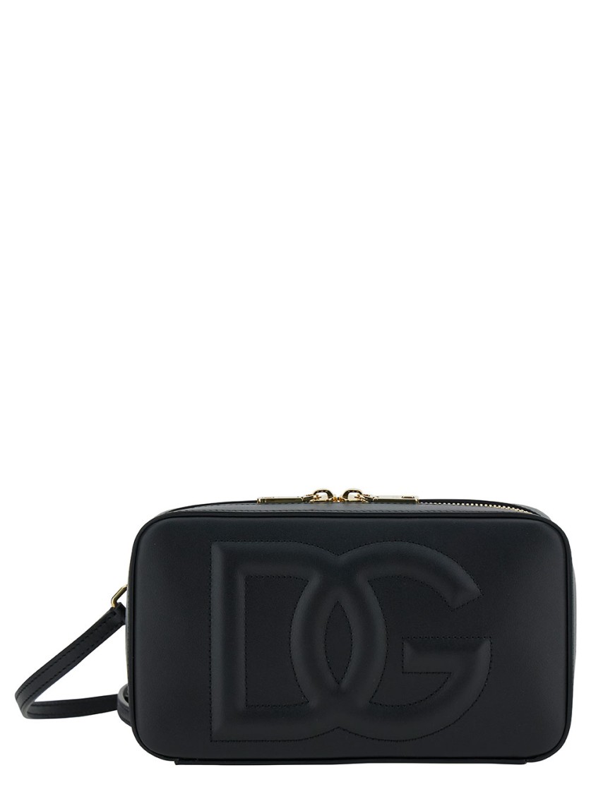 Dolce & Gabbana Black Crossbody Bag In Black