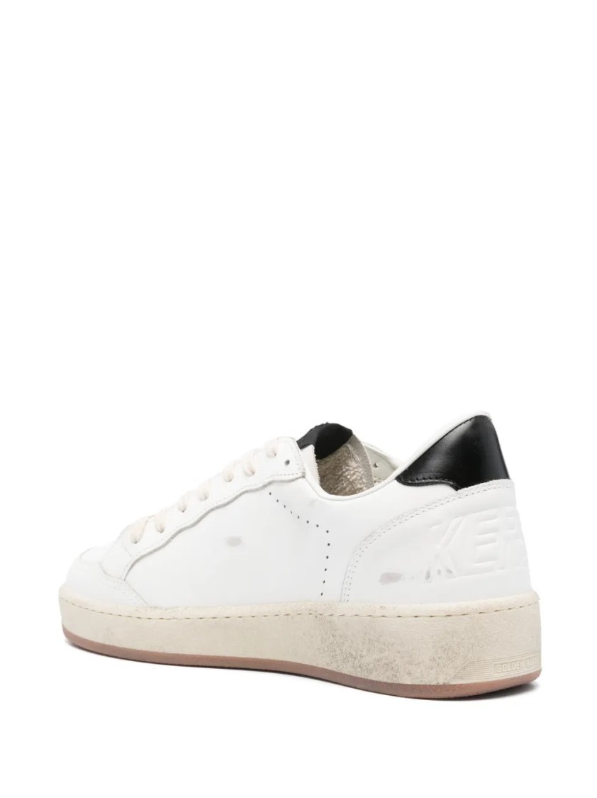 Golden Goose Classic Low-top Sneakers With Perforated Toe In White