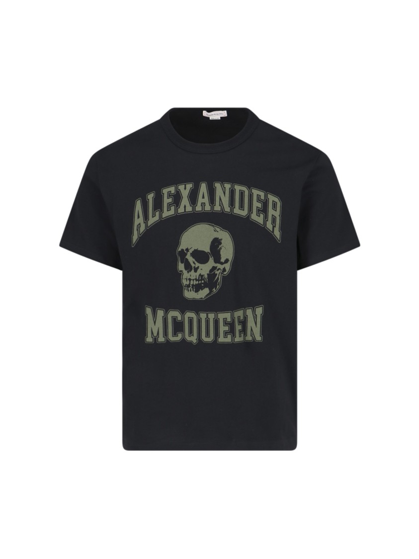 Alexander Mcqueen Alexander Mc Queen Skull T Shirt