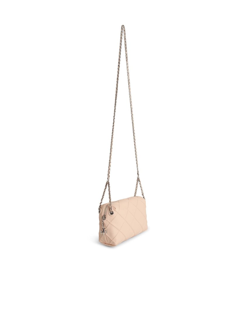 Tory Burch Fleming' Mini Shoulder Bag In Pink Leather