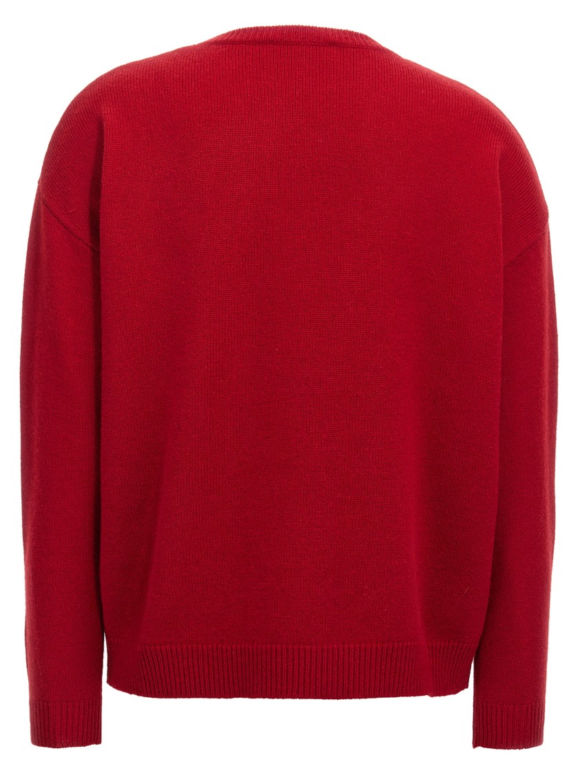 Max Mara 'quota' Sweater In Red