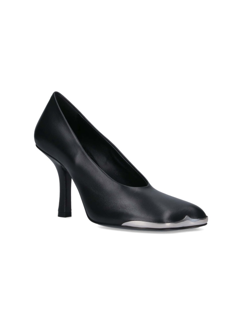 Burberry "duck" Pointed Toe Pumps – Black In Black