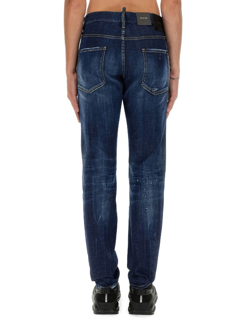 Dsquared2 Cool Guy Slim Fit Jeans In Black