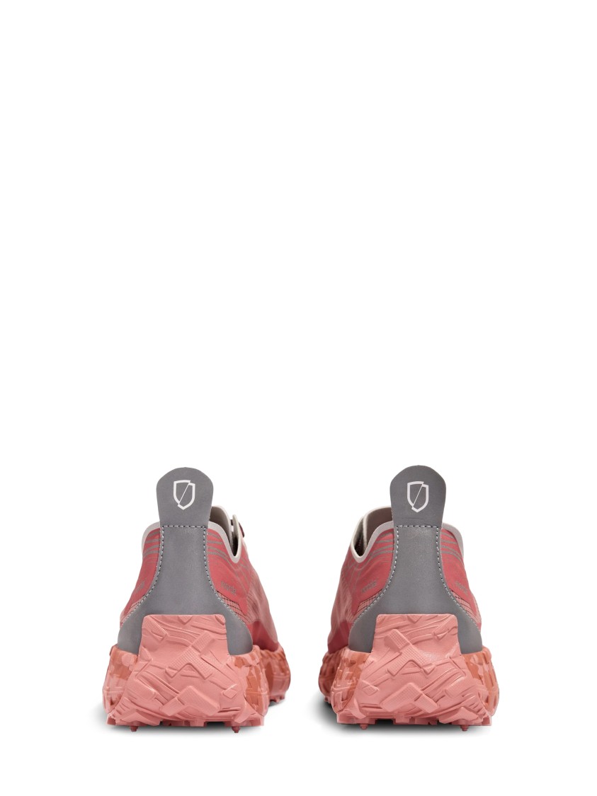 Norda Breathable Mesh Sneakers With Rugged Outsole In Burgundy