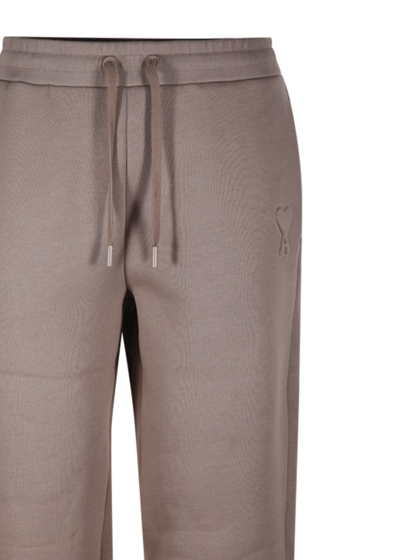 Shop Ami Alexandre Mattiussi Ami Adc Jogging In Brown