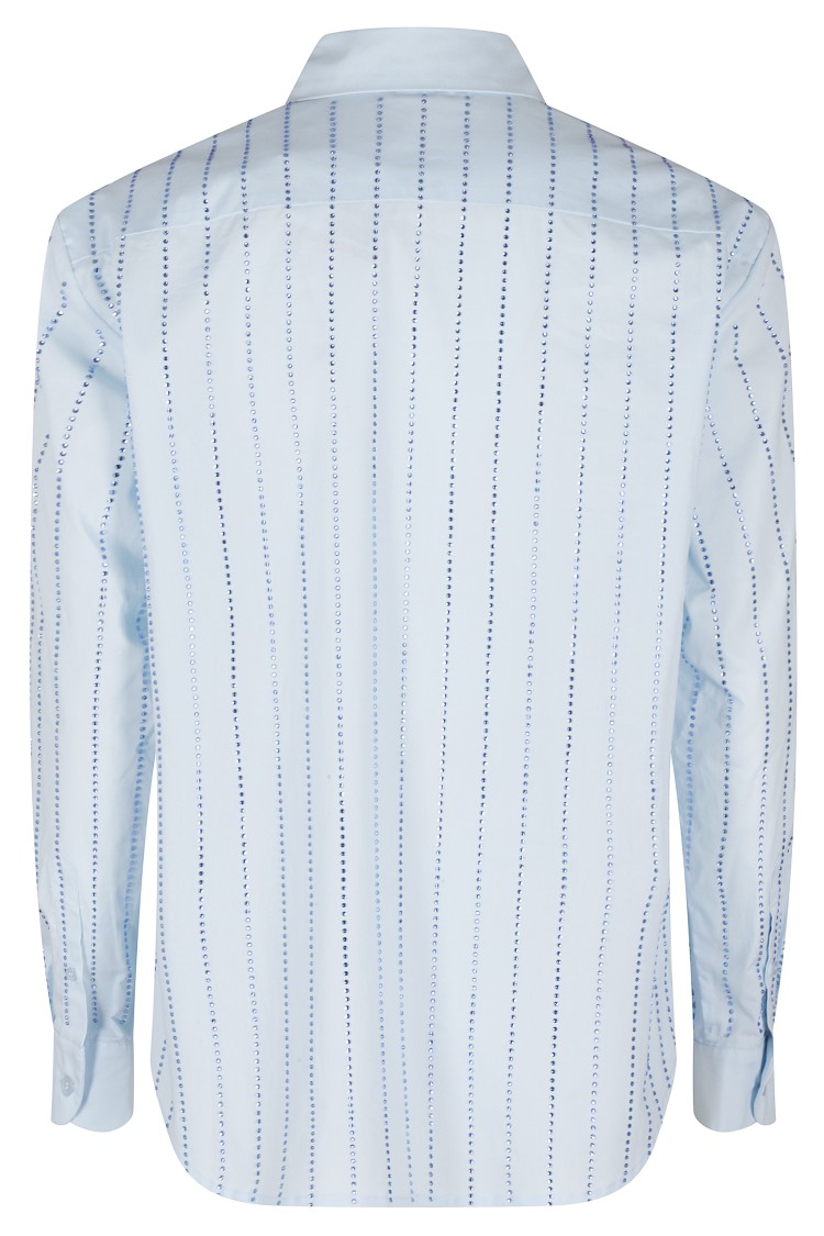 MC2 SAINT BARTH MC2 SAINT BARTH LONG-SLEEVED POPLIN SHIRT