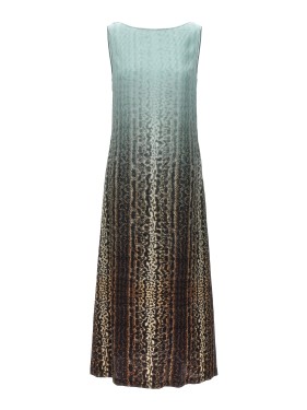 スカート FENDI Animal print dress Fendi Animal Print Dress Midi in Multicolor | THE LIST