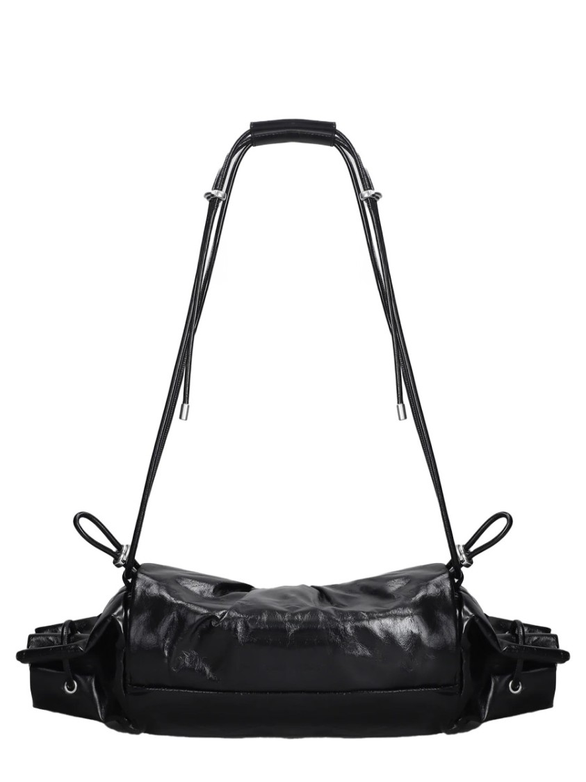 Shop Diesel "scrunch-d" Shoulder Bag