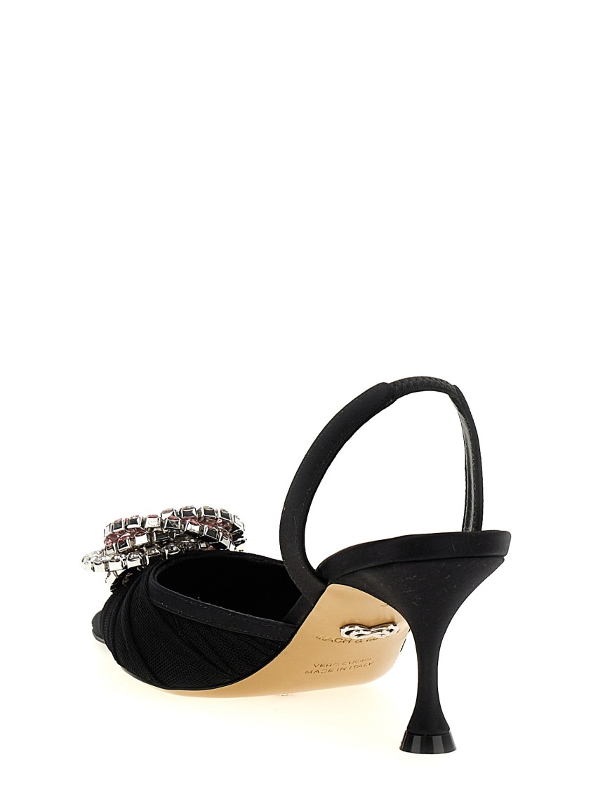 Mach&mach Galaxy Embellished Slingback Pumps