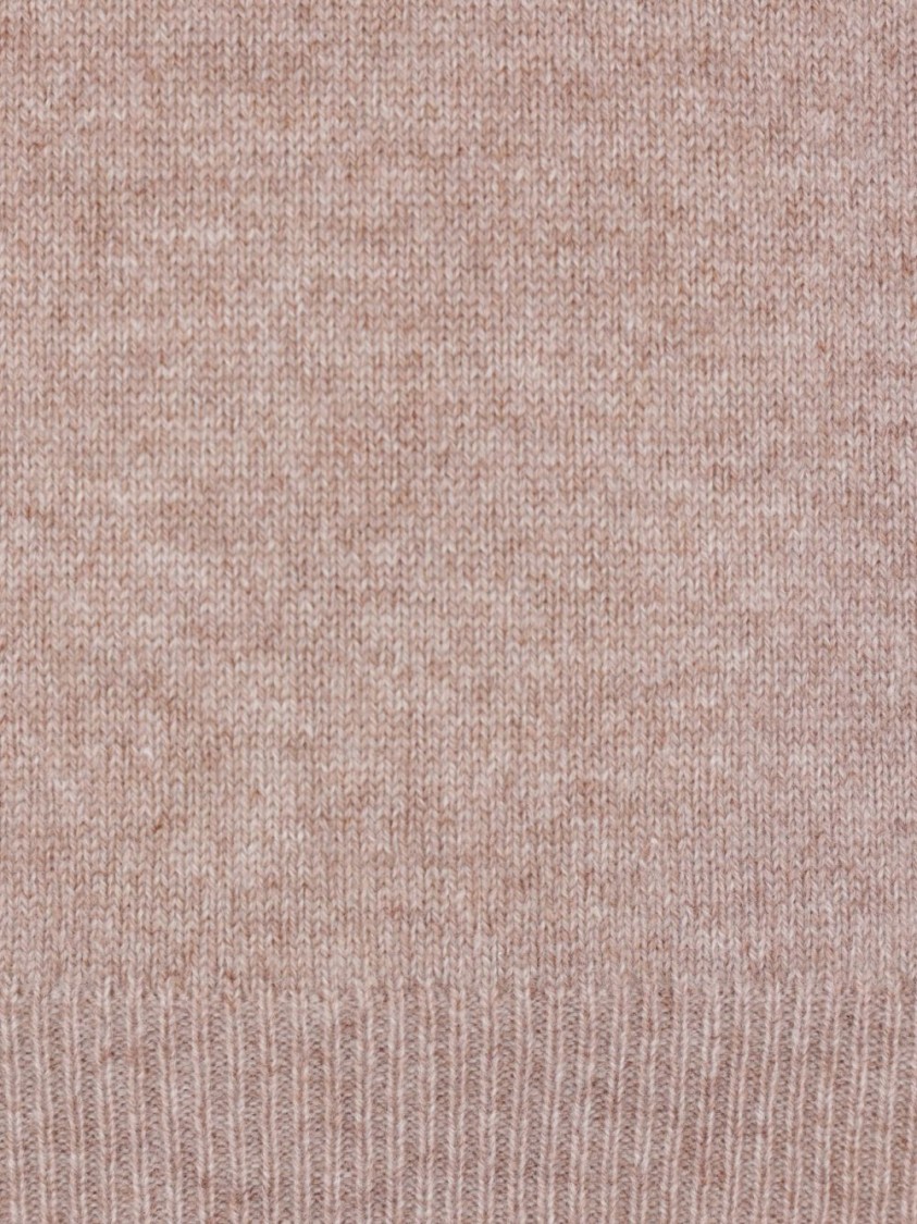 Brunello Cucinelli Relaxed Fit Pullover With Classic Collar In Pink
