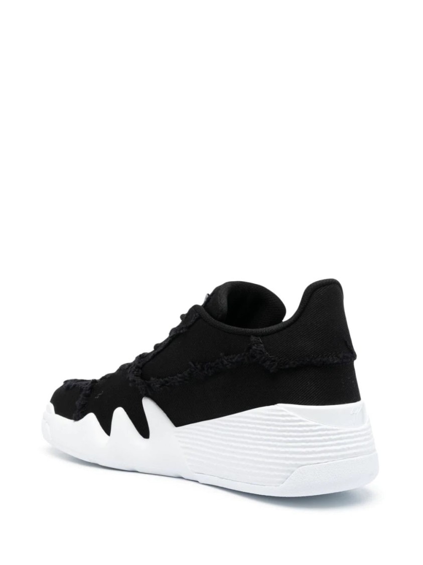 Giuseppe Zanotti Talon Sneakers In Black