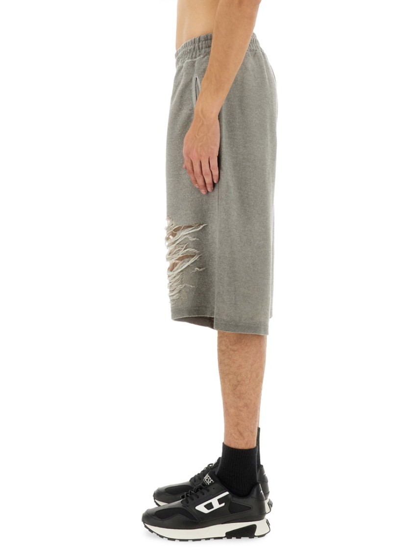 Diesel Distressed Shorts