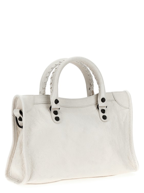 Balenciaga Le City Bag S Handbag in White | THE LIST