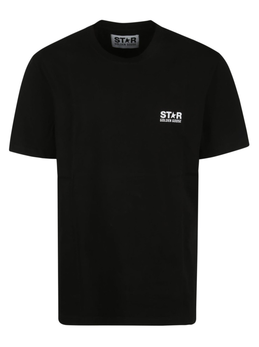 Golden Goose Classic Black T-shirt In Black
