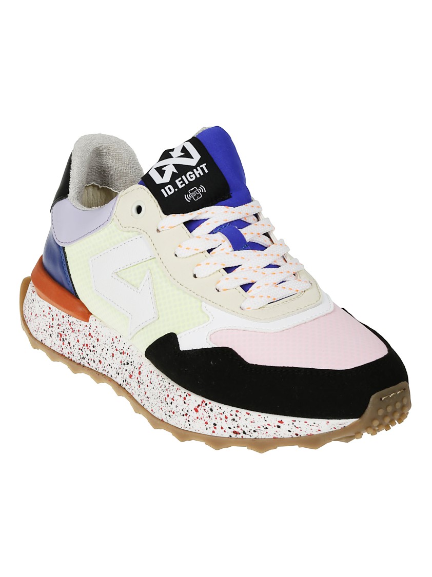 Id.eight Vibrant Eco-friendly Sneakers With Chunky Sole