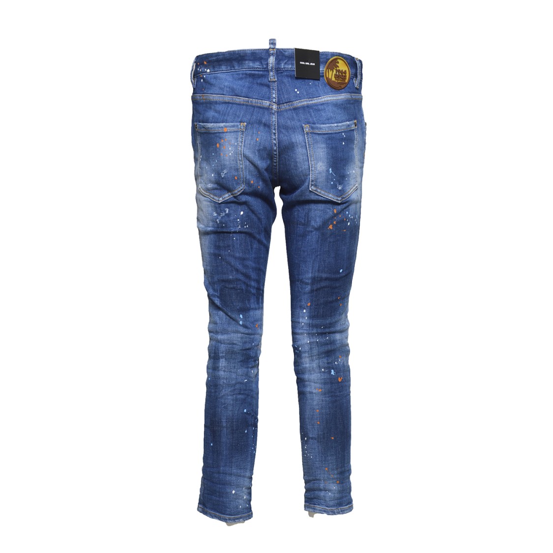 デニム・ジーパン Dsquared2 Cool Girl Jean Blue Denim Patent Effect Dsquared2 Cool Girl Jean Blue Denim Patent Effect | THE LIST