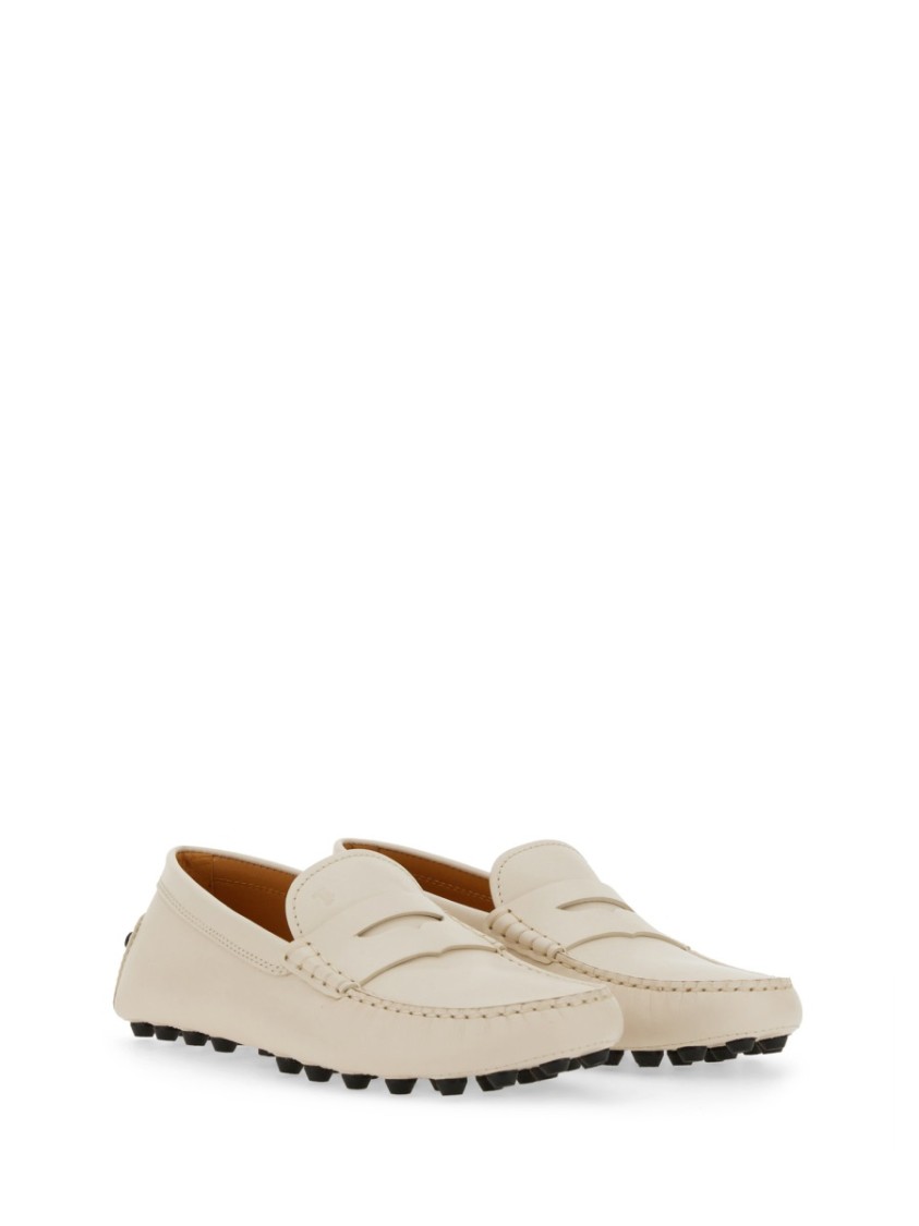 TOD'S TOD'S RUBBERIZED MOCCASIN
