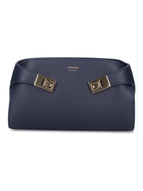 Ferragamo Mini Hooks Handbag Bag in Black | THE LIST
