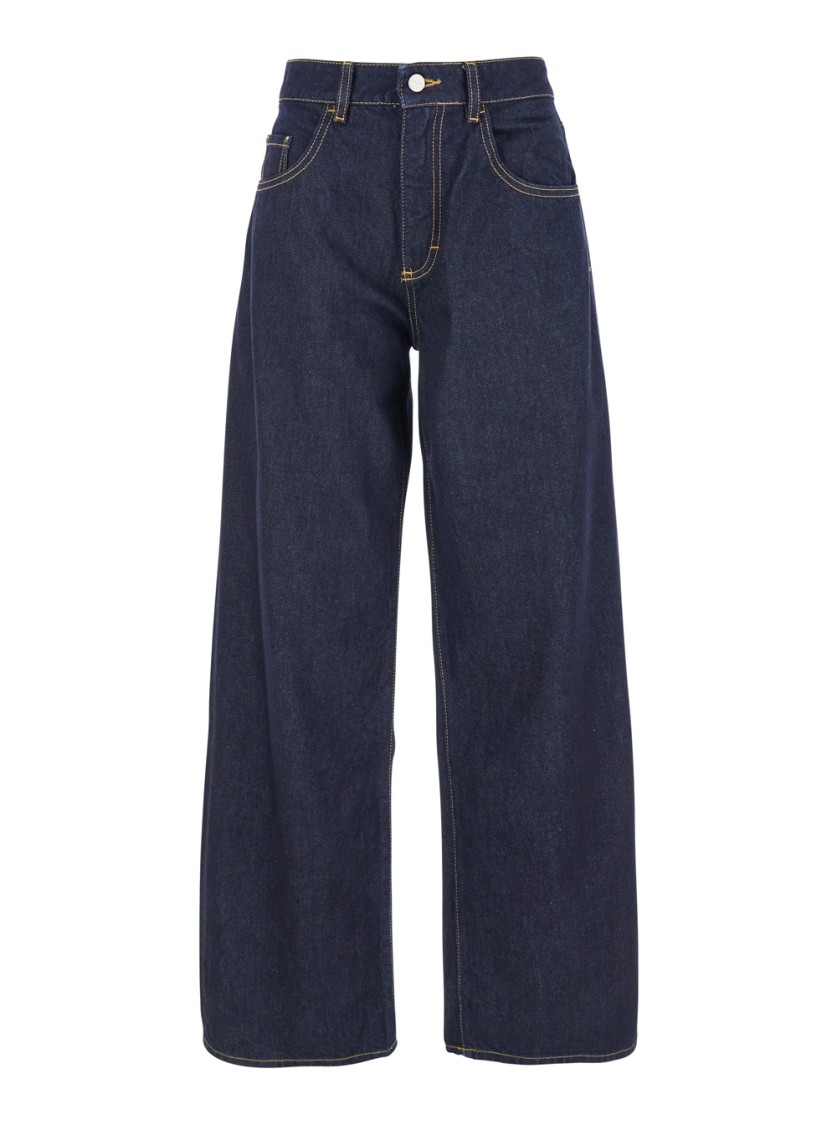 Icon Denim Wide-leg High-waisted Denim Jeans