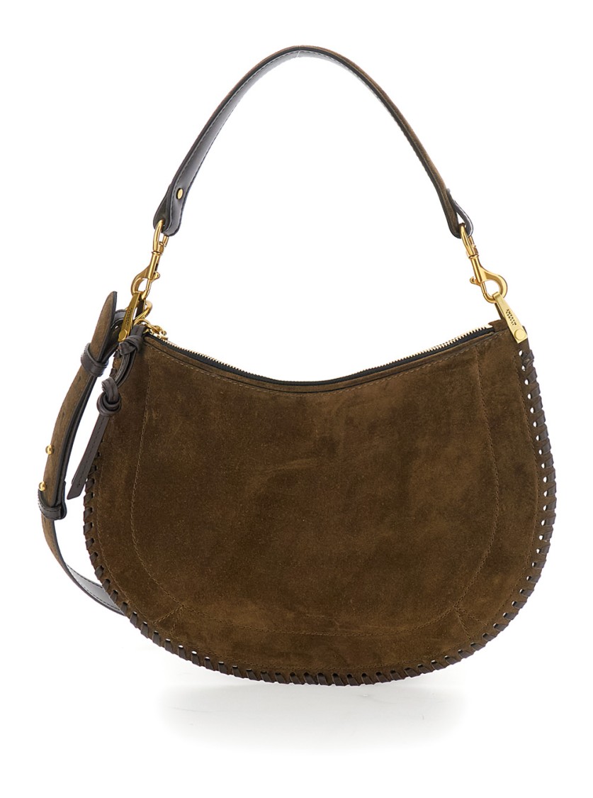 Isabel Marant Oskan Soft Zip-gz In Black