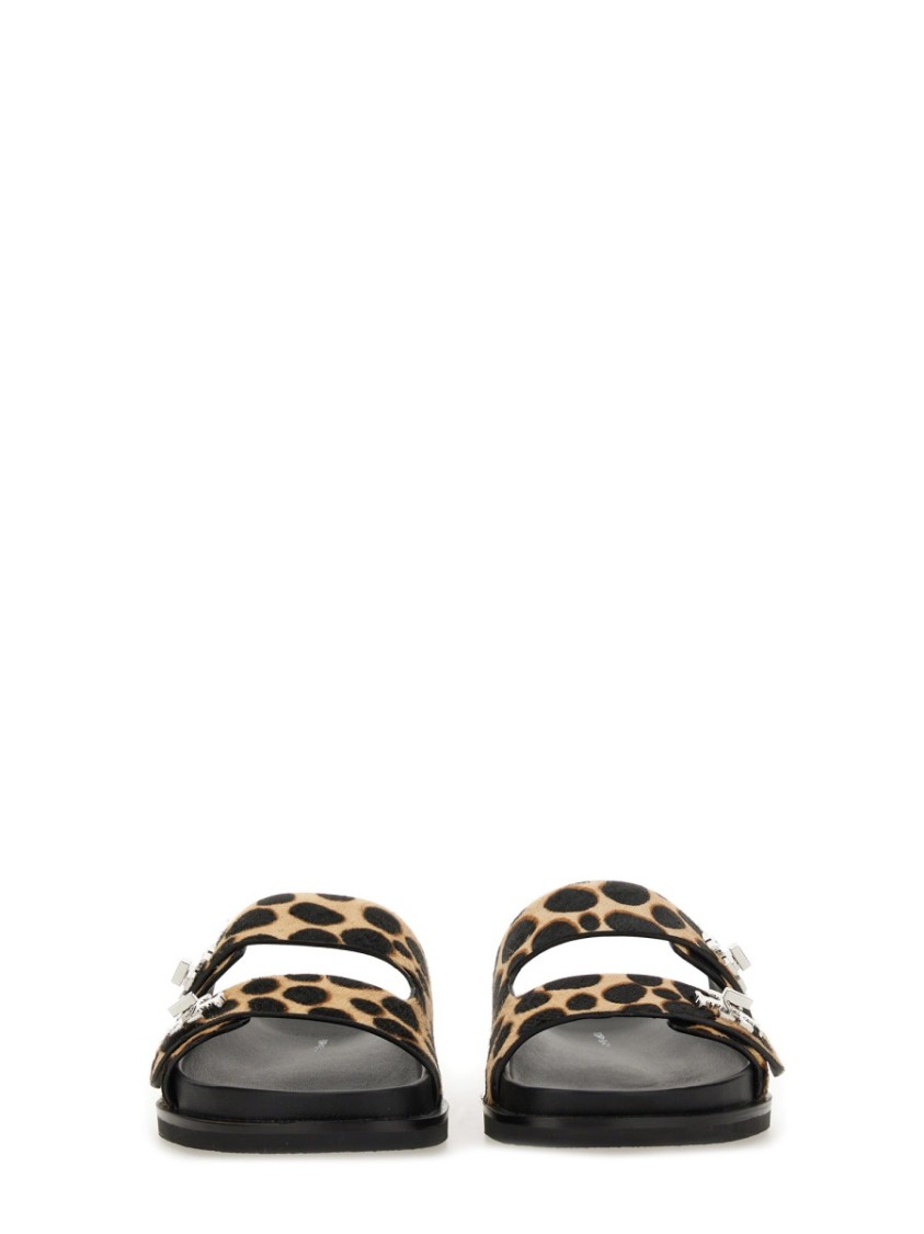 Tory Burch Sporty Slide Sandal With Twist Details Scarpe Basse Animalier
