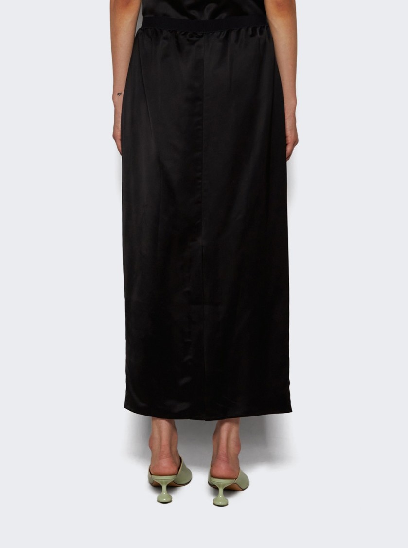 Wardrobe.nyc Slip Skirt Black
