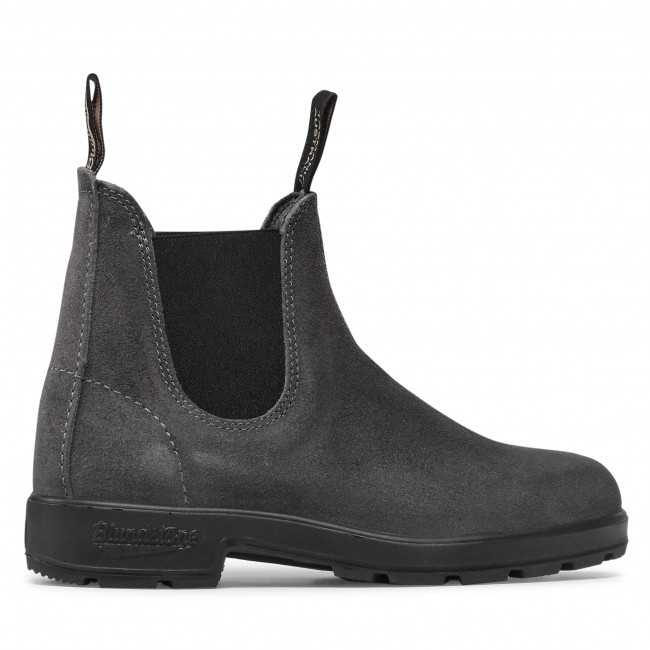 Blundstone Chelsea Boot Rustic Black In Grey