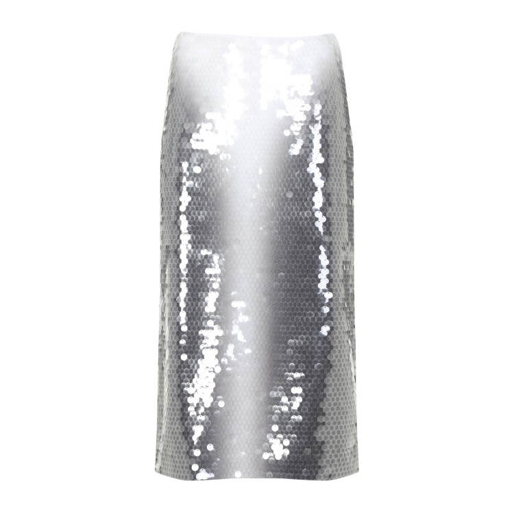 スカート Sportmax Smoke Black Toano Sequined Skirt Sportmax Smoke Black Toano Sequined Skirt Midi | THE LIST