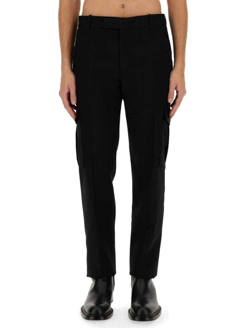 【送料&関税込】Alexander McQueen Military Pants Alexander Mcqueen Military Pants In Black | ModeSens