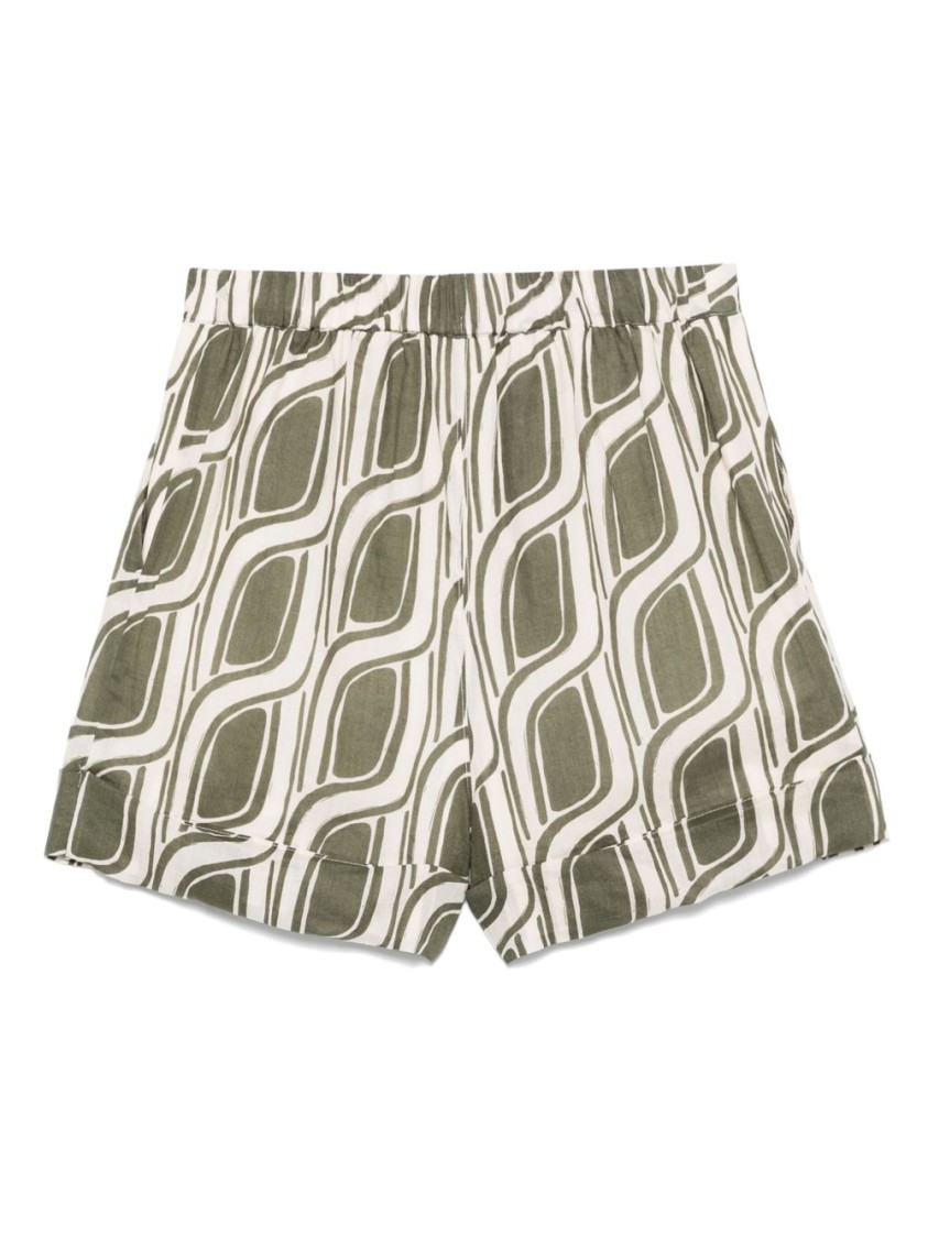 LIU •JO LIU JO BERMUDA SHORTS WITH TAILORED FIT