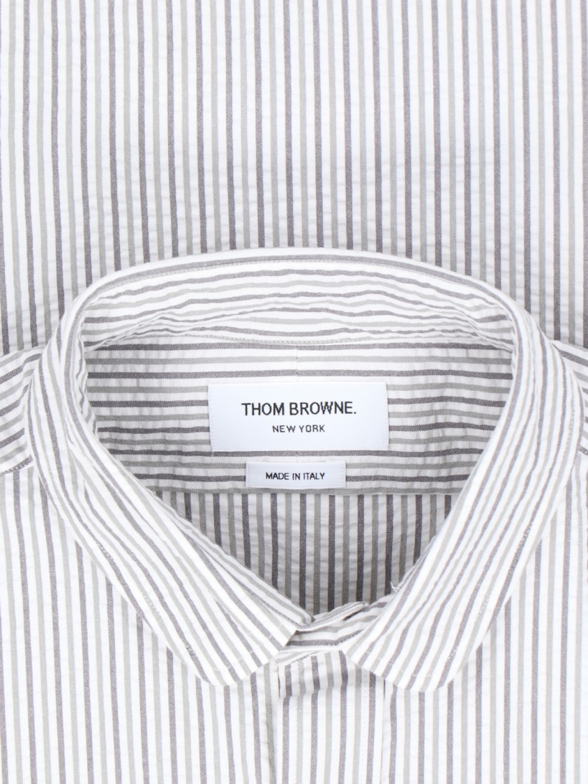 Thom Browne Striped Cotton Shirt