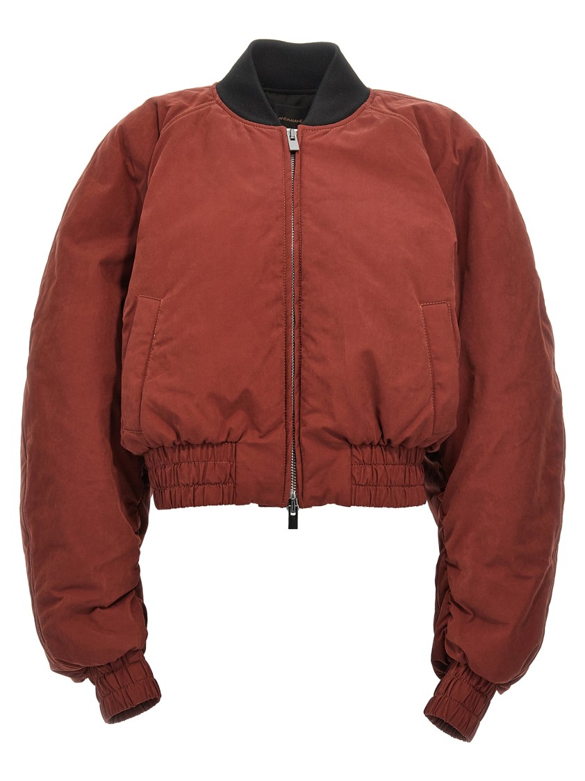 The Andamane Jacket Andamane Woman Color Burgundy In Orange